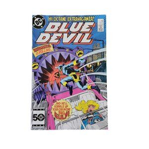 DC Comics Blue Devil #21 1986 Comic Book Collector Bagged Boarded